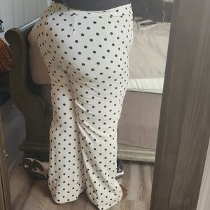Polka dot trousers